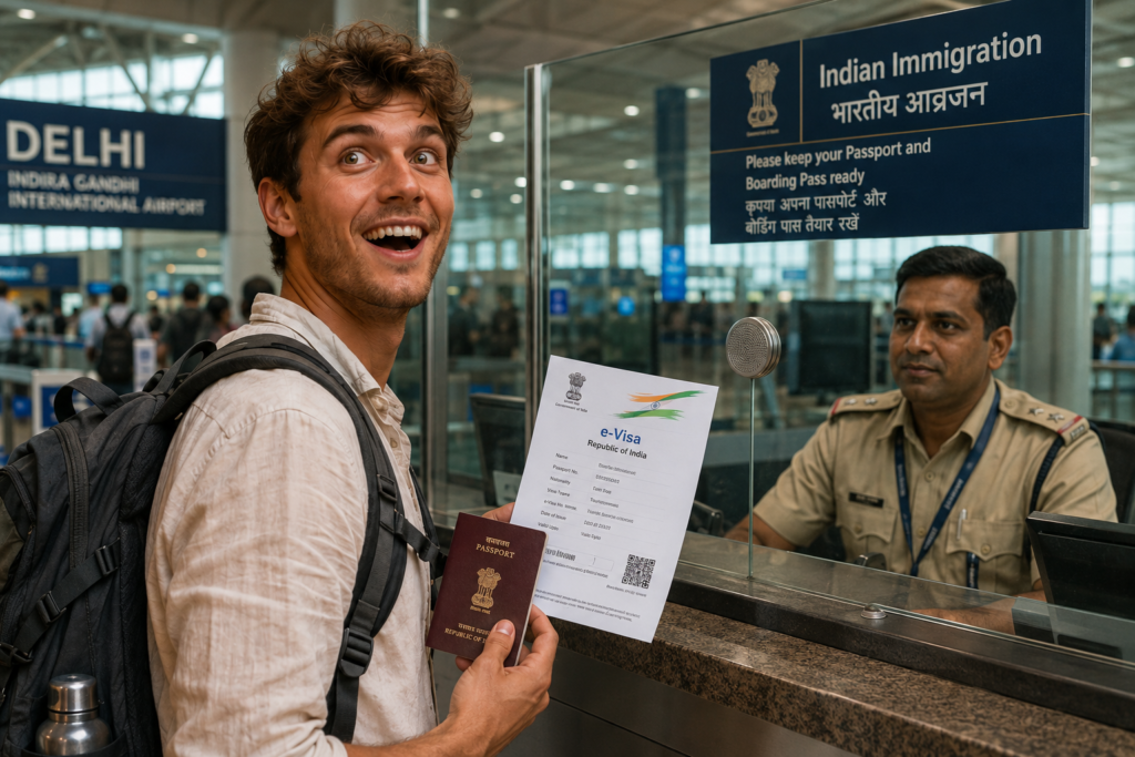 An airport Airtel counter at Delhi T3 - India Budget Travel Guide 2026 for Foreigners
