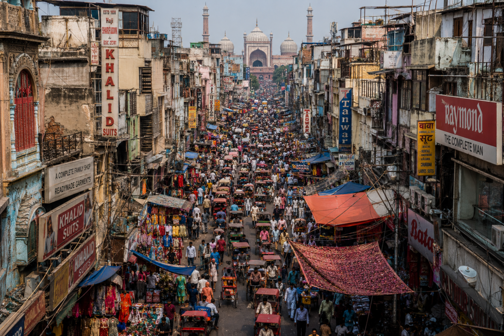 Chandni Chowk market - Budget Travel Guide 2026 for Foreigners