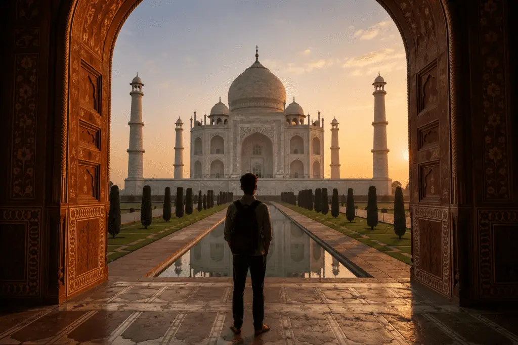 Taj Mahal at sunrise - Budget Travel Guide 2026 for Foreigners