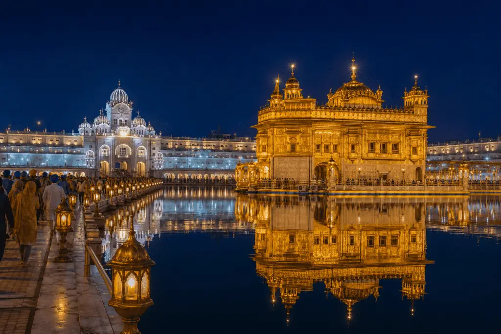 Golden Temple at night — Budget Travel Guide 2026 for Foreigners