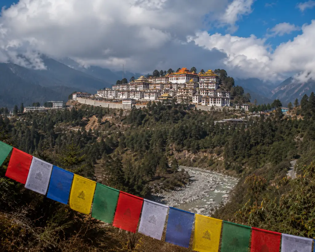Tawang Monastery from across the valley —Budget Travel Guide 2026 for Foreigners