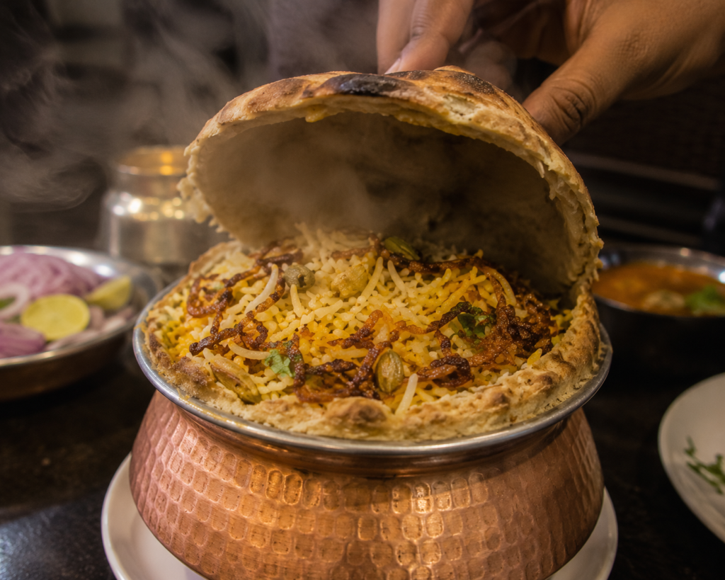 Famous Hyderabad Biryani - India Food guide 2026 - all the cities popular street food, fine dinning meals, food tours,drinks & desserts