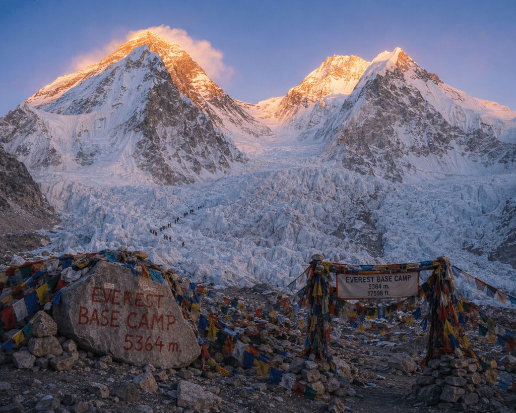 Everest Base Camp at dawn - Complete Nepal Travel Guide 2026