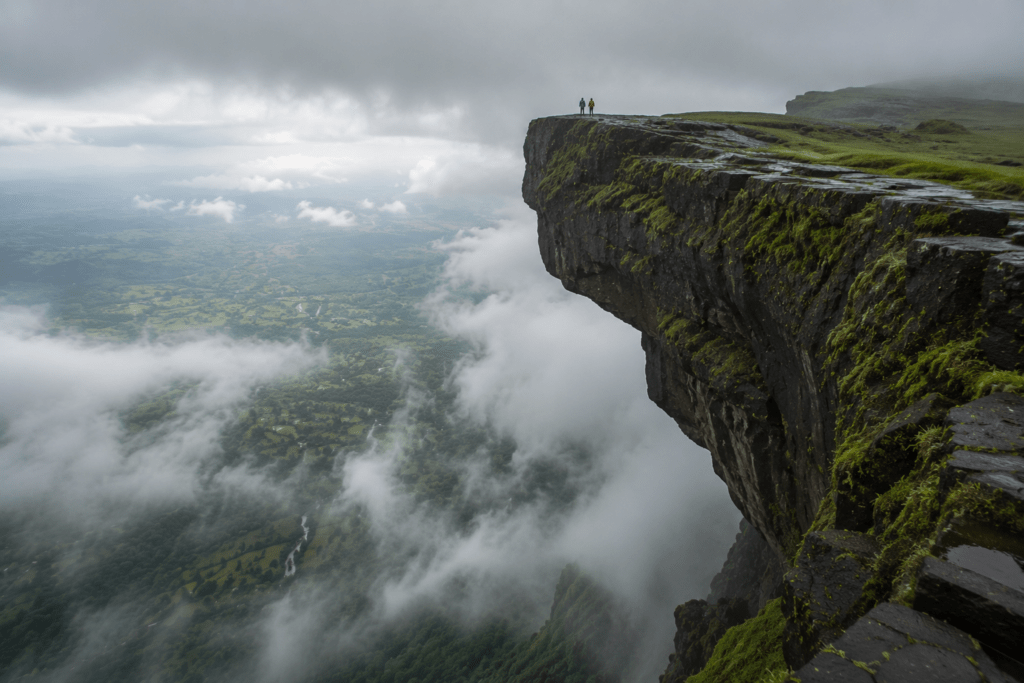 The Konkan Kada cliff at Harishchandragad - Maharashtra Fort Trek Guide 2026