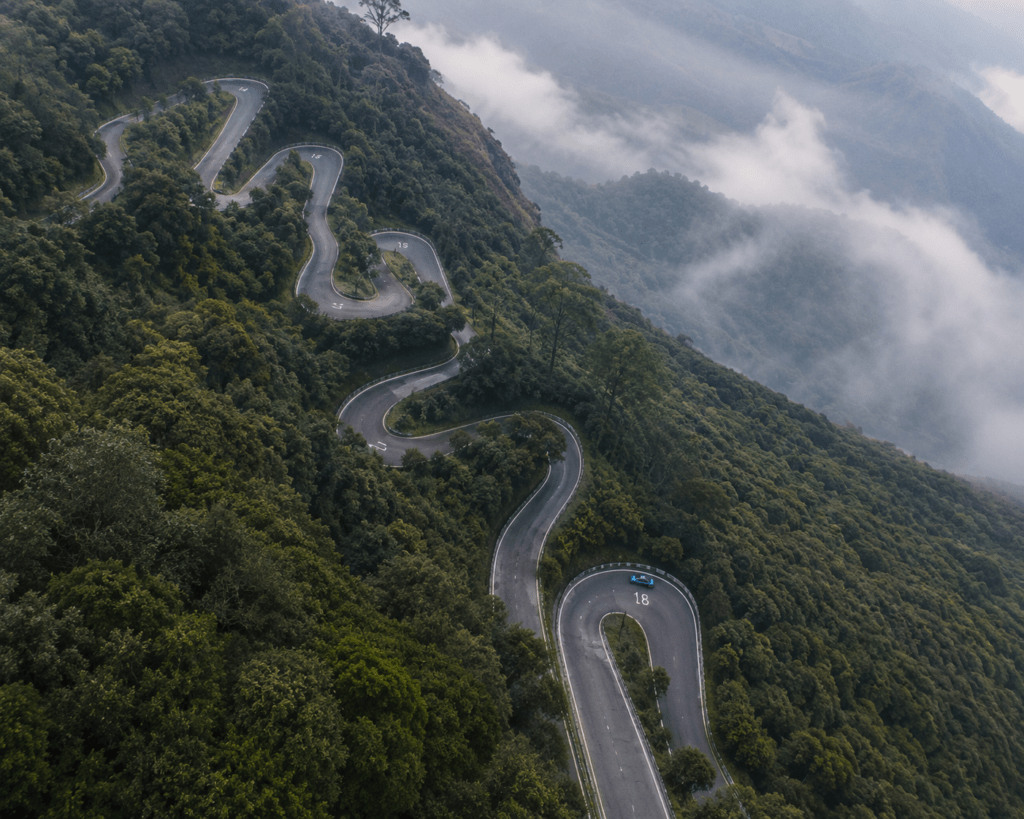 Ooty hairpin bends from above - Indias Greatest Roads to ride travel guide 2026