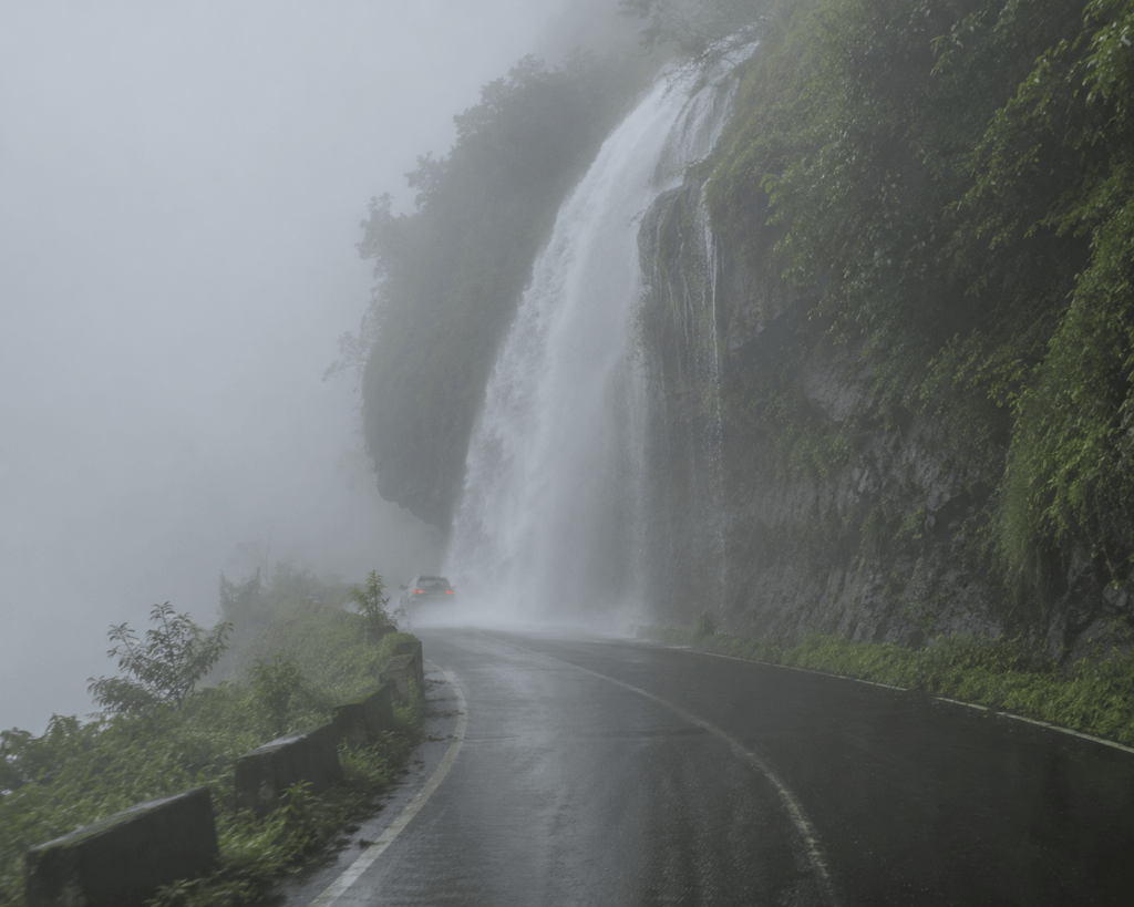 Shillong-Cherrapunjee road in monsoon - Indias Greatest Roads to ride travel guide 2026