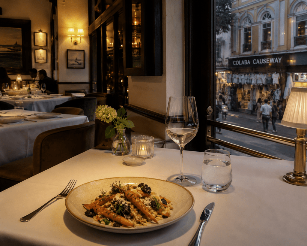 The Table Colaba interior - Best Fine Dining, Pubs & Nightlife in Mumbai 2026