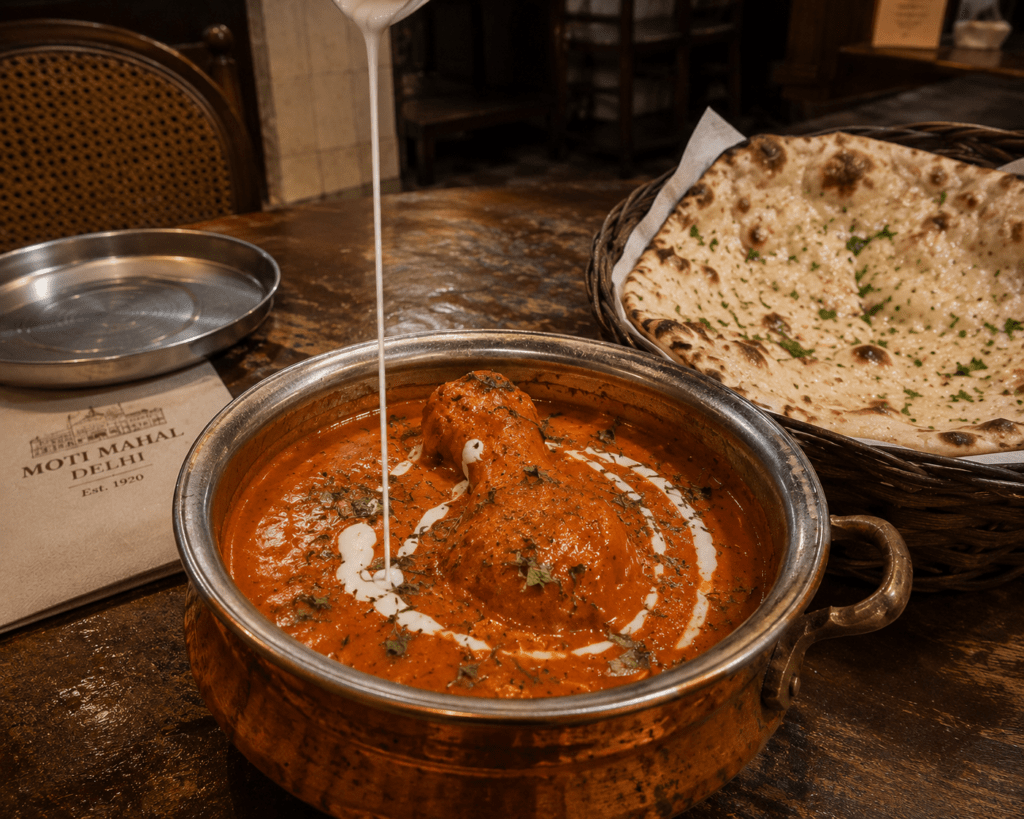 Butter Chicken at Moti Mahal Delhi - Before You Die: A Complete World Food Bucket List 