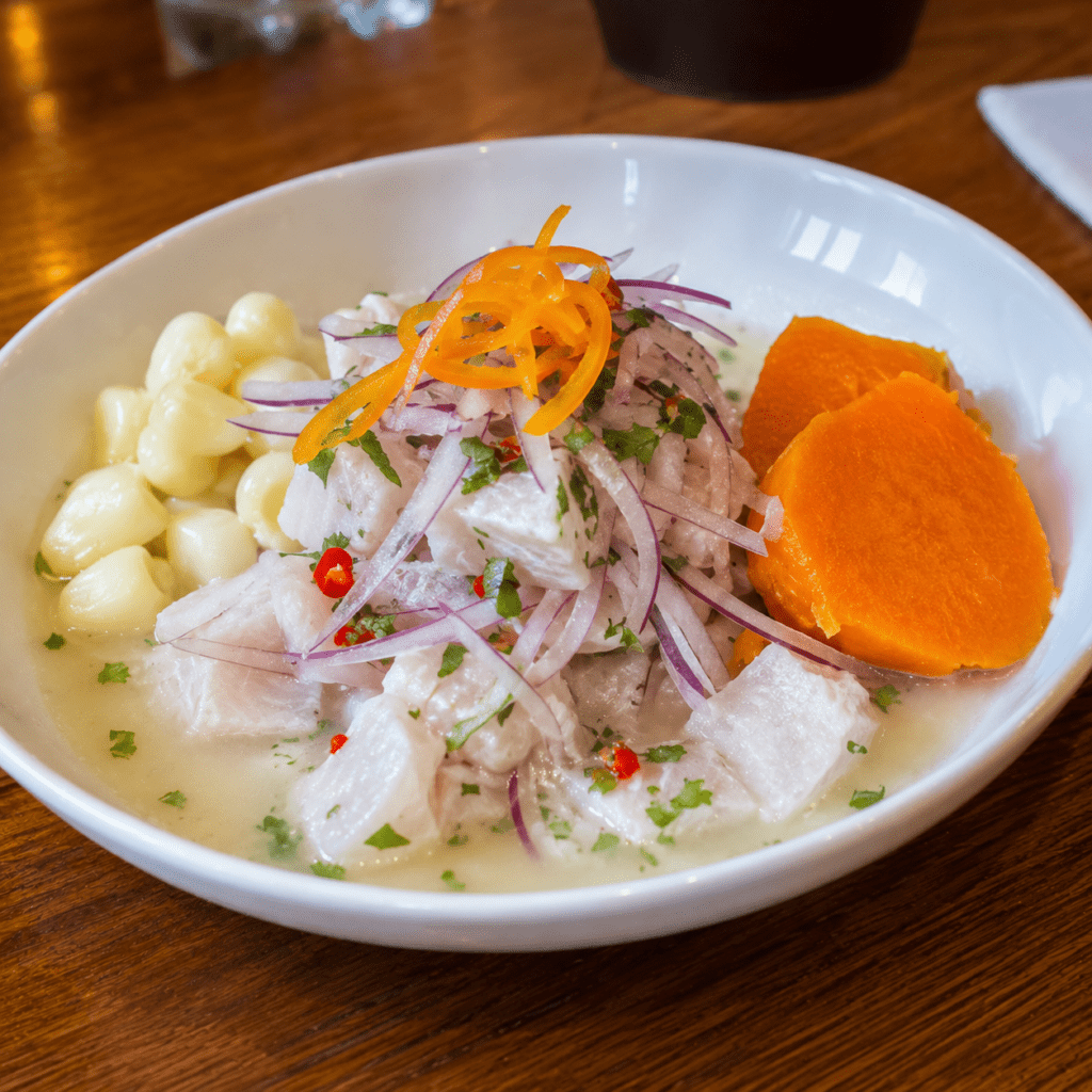 Classic Peruvian ceviche - Before You Die: A Complete World Food Bucket List 