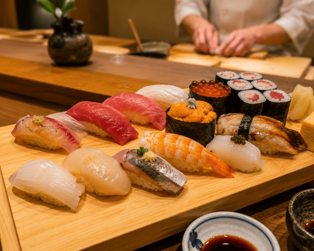 SUSHI OMAKASE japan - Before You Die: A Complete World Food Bucket List 