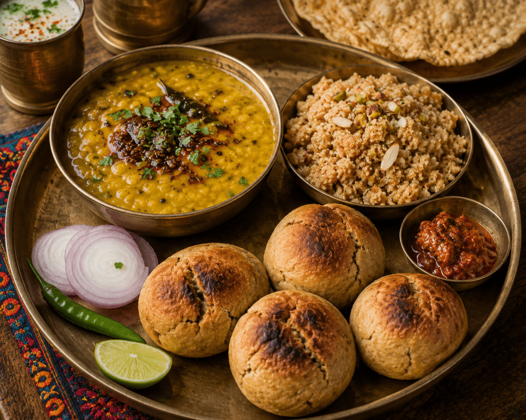 DAL BAATI CHURMA in Rajasthan India - Before You Die: A Complete World Food Bucket List