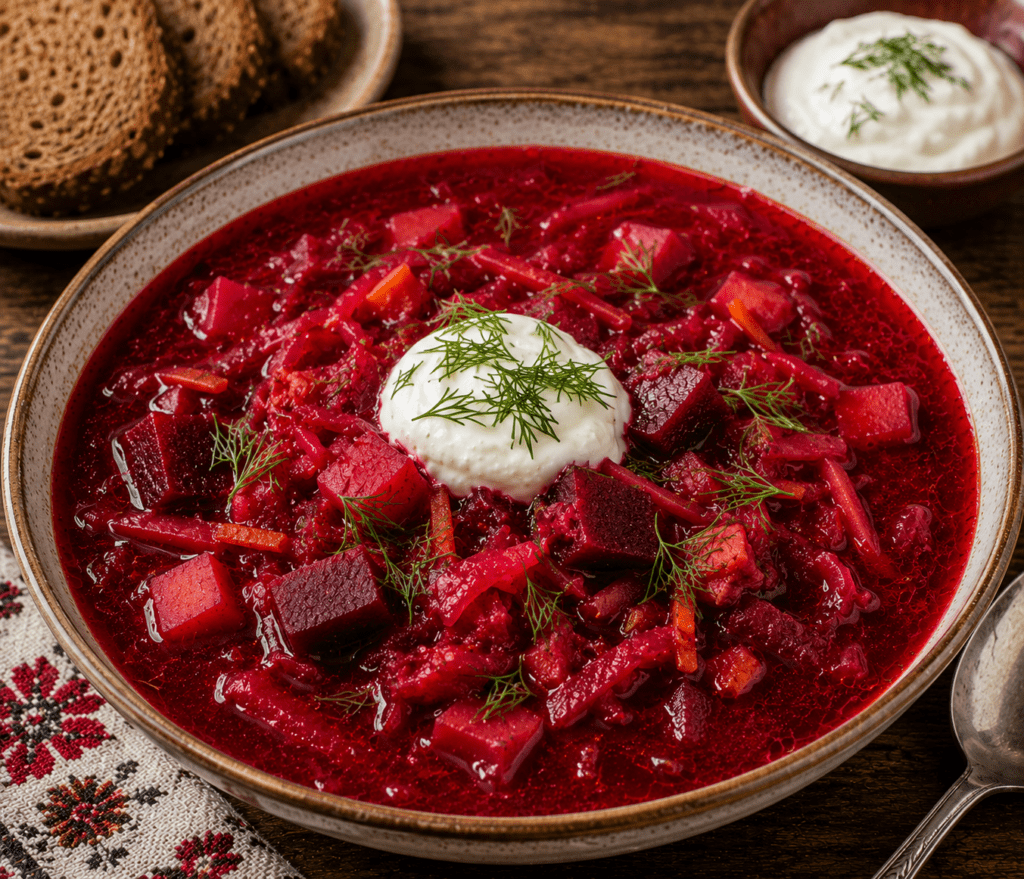 BORSCHT from eastern europe ukraine or russia - Before You Die: A Complete World Food Bucket List