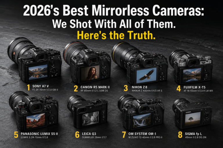Best Mirrorless Professional Cameras 2026: The Complete Buyer's Guide for Photographers & Videographers