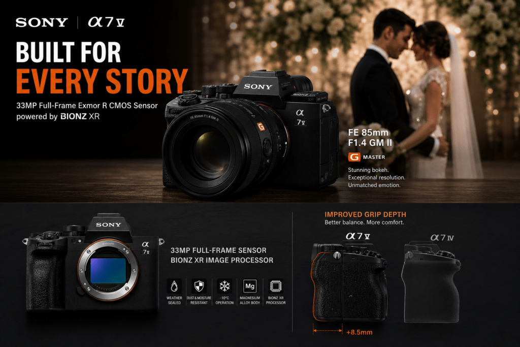 SONY A7 V - Best Mirrorless Professional Cameras 2026: The Complete Buyer's Guide for Photographers & Videographers