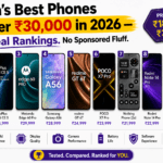 Best Smartphones Under ₹30,000 in India 2026