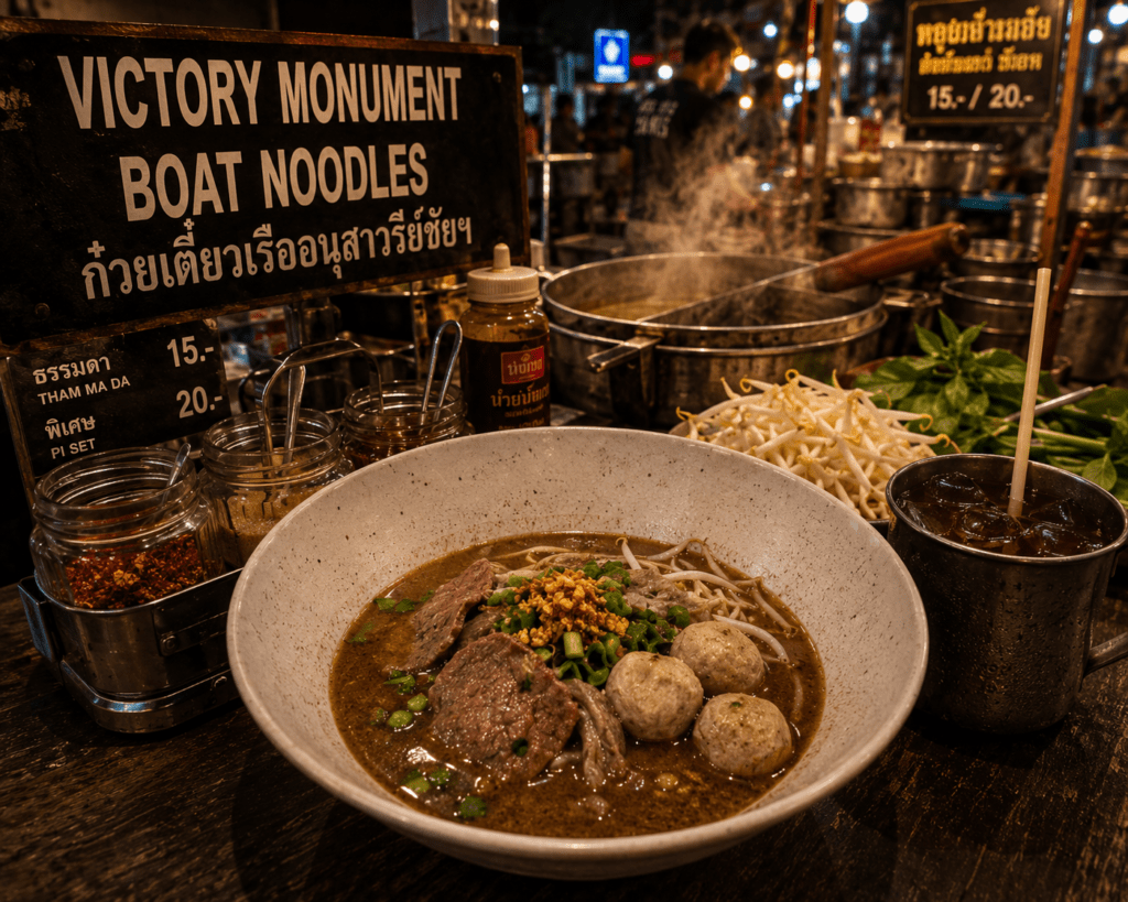Boat noodles - Thailand Food Guide 2026
