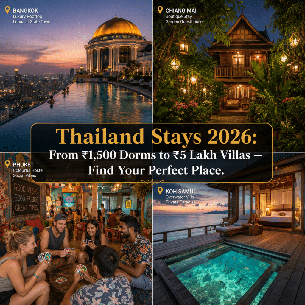 Best Hotels, Resorts, Hostels & Stays in Thailand 2026