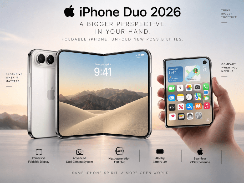 new Iphone Duo fold 2026