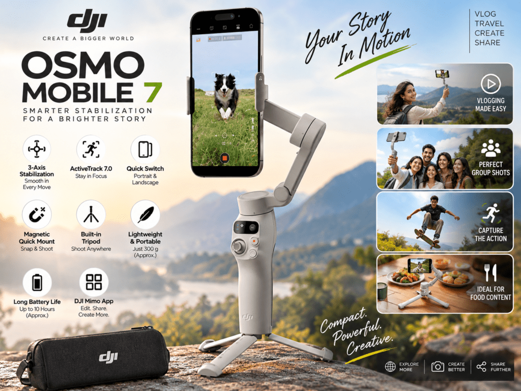 dji osmo mobile 7 gimbal